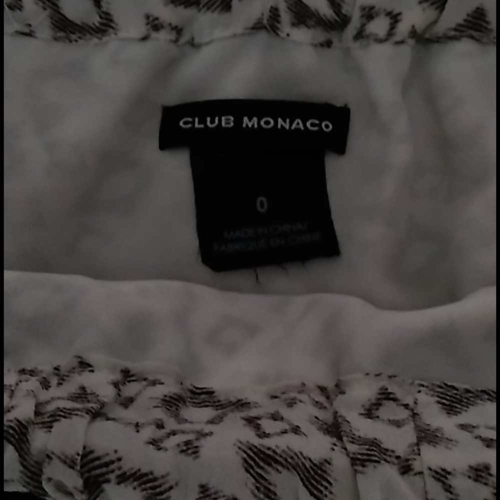 ✨HP✨CLUB MONACO 💯% Silk "Sporty" Skirt - Picture 6 of 10